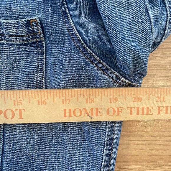 Vintage Jones Sport Stretch Denim Jean Jacket Med Wash Women's Size Medium - Picture 6 of 8